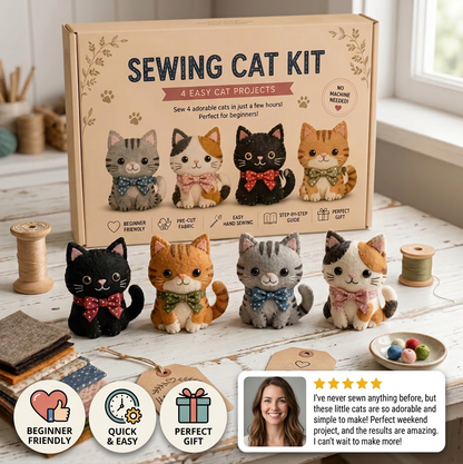 DIY Plush Sewing Kit – Make Your Own Cute Character