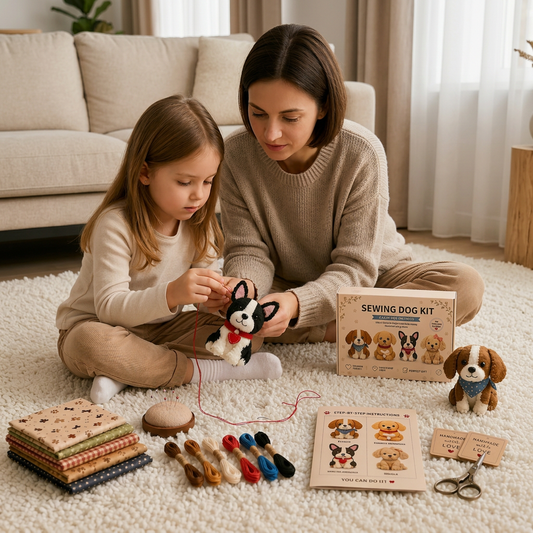 DIY Plush Sewing Kit – Make Your Own Cute Character