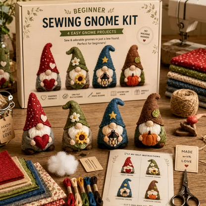 DIY Plush Sewing Kit – Make Your Own Cute Character