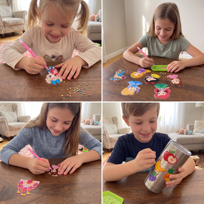DIY Diamond Art Sticker Craft Kit for Kids
