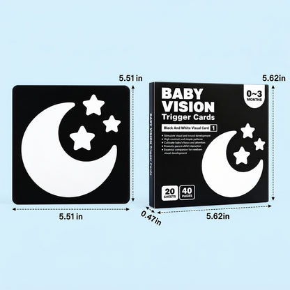 Montessori Baby Learning Flash Cards – Visual Stimulation, Color Recognition & Categorization Set