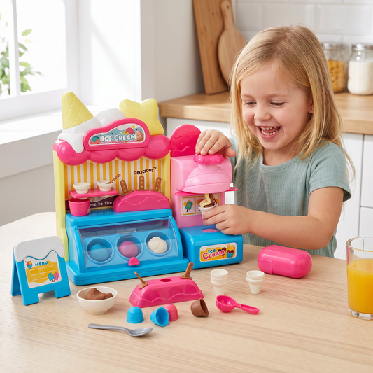DIY Ice Cream Clay Maker Playset