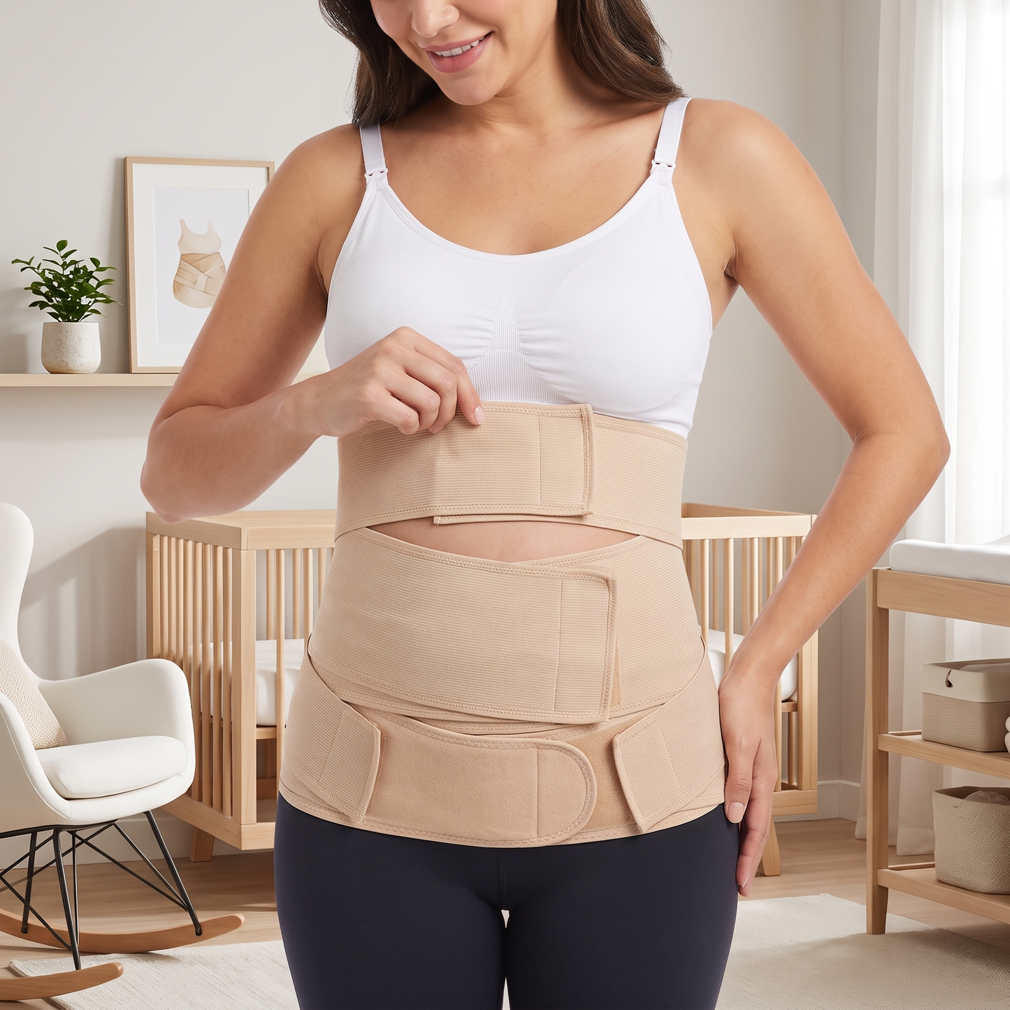 3-in-1 Postpartum Belly Support & Recovery Wrap