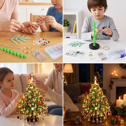 DIY Crystal Beaded Christmas Tree Craft Kit