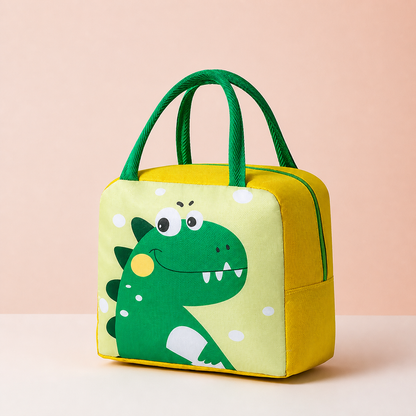 Cartoon Animal Insulated Lunch Bag for Kids