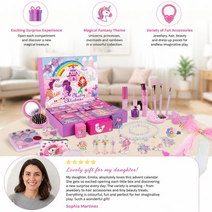 Unicorn & Princess Surprise Advent Calendar for Girls