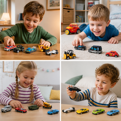 Christmas Die-Cast Car Advent Calendar for Kids