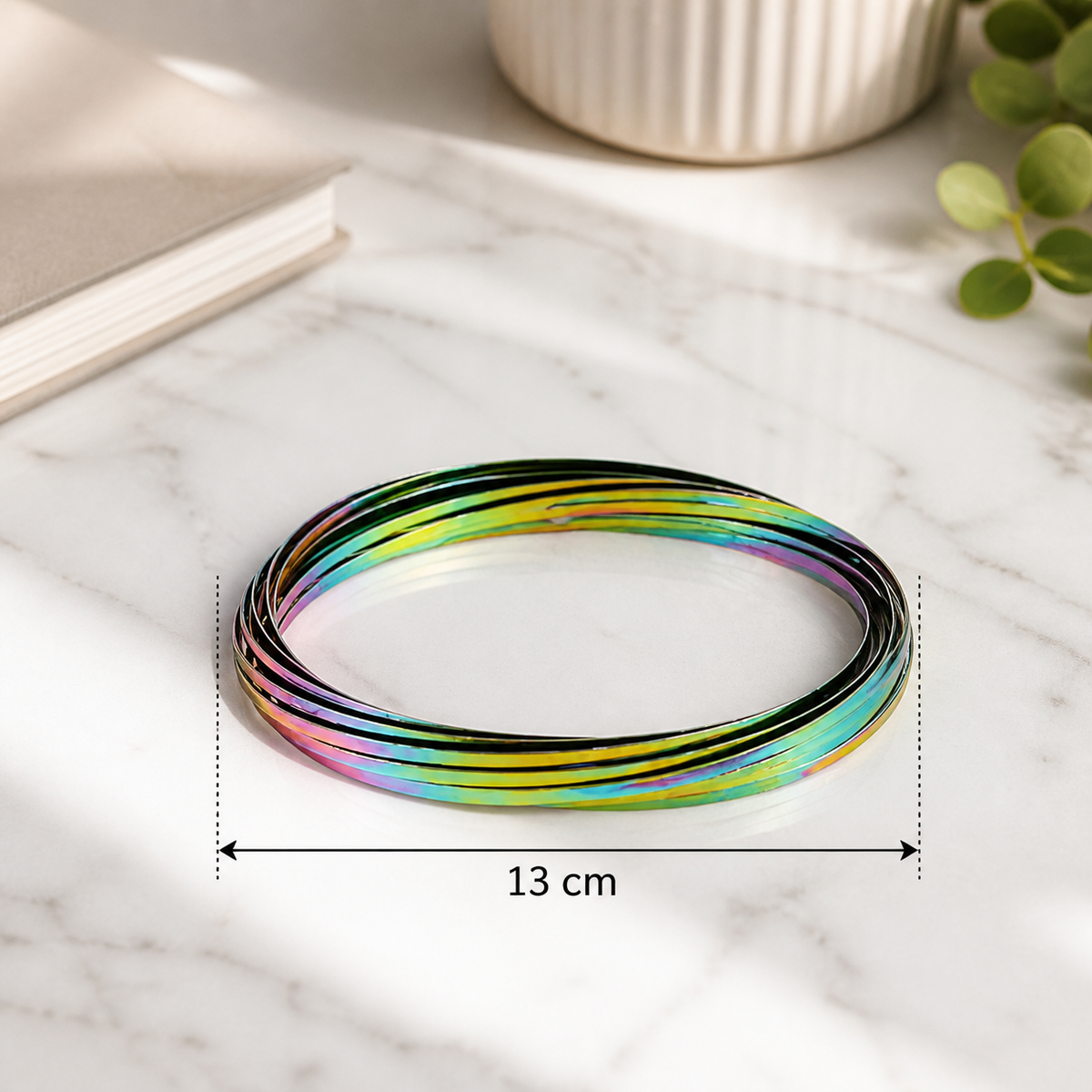 Geometric Spring Fidget Toy – Sensory Stress Relief Sculpture