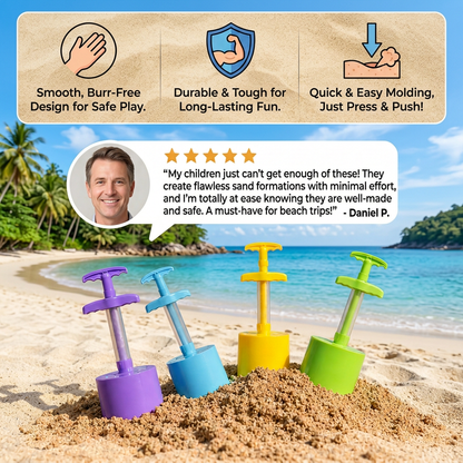Honeycomb Sand Castle Maker – Sand Mold for Kids