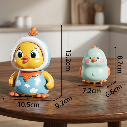 Wobbling Chicken Tummy-Time Toy