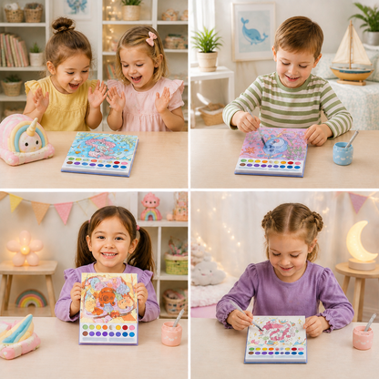 All-in-One Watercolour Painting Book
