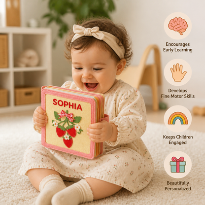 Kids Felt Book Personalized