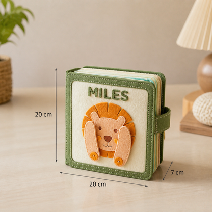 Kids Felt Book Personalized
