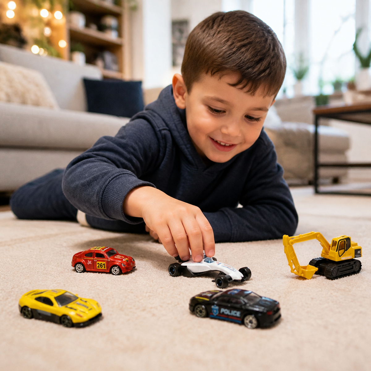 Christmas Die-Cast Car Advent Calendar for Kids