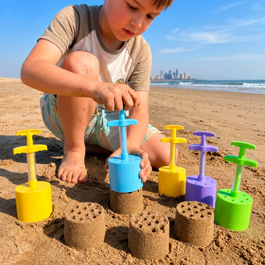 Honeycomb Sand Castle Maker – Sand Mold for Kids