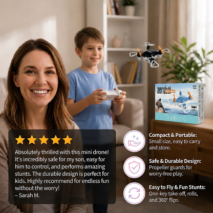 Mini Drone – RC Stunt Flyer for Kids
