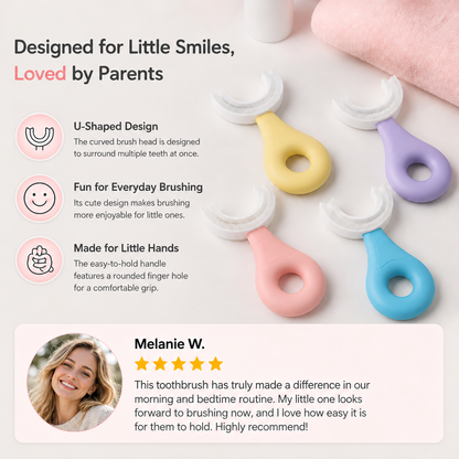 Kids’ U-Shaped Toothbrush