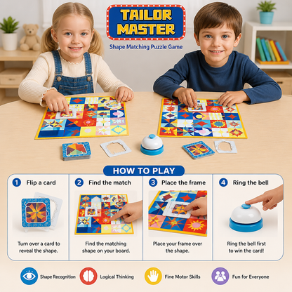 Tailor Master Shape Matching Puzzle Game