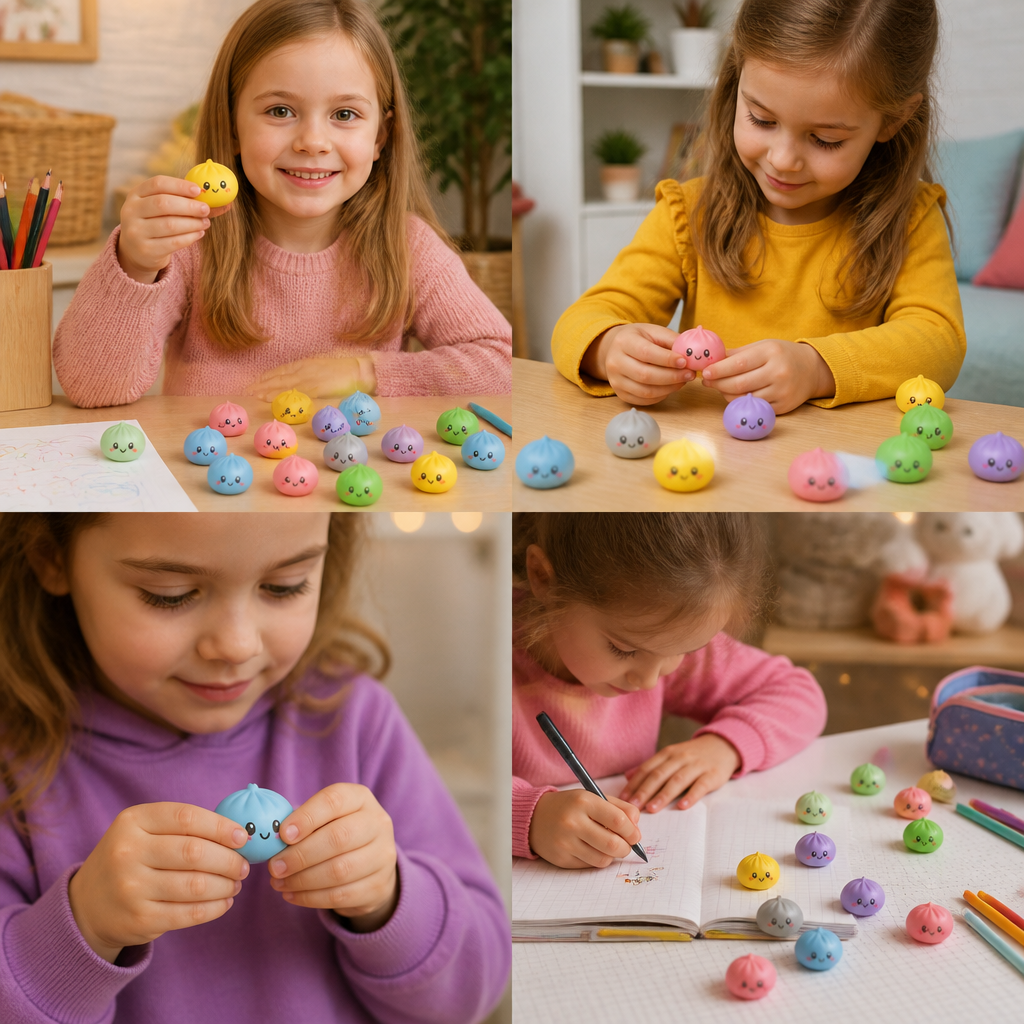 Dumpling Squishy Advent Calendar with Mystery Fidget Surprises