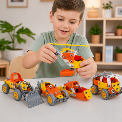 STEM Flexible Screw & Nut Building Blocks Set