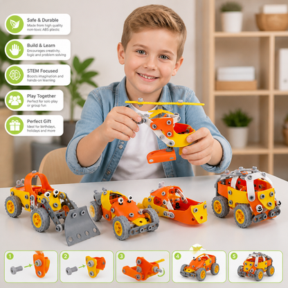 STEM Flexible Screw & Nut Building Blocks Set