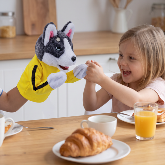 Boxing Husky Funny Kids Toy