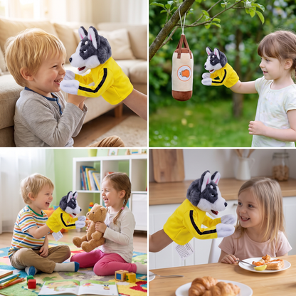 Boxing Husky Funny Kids Toy