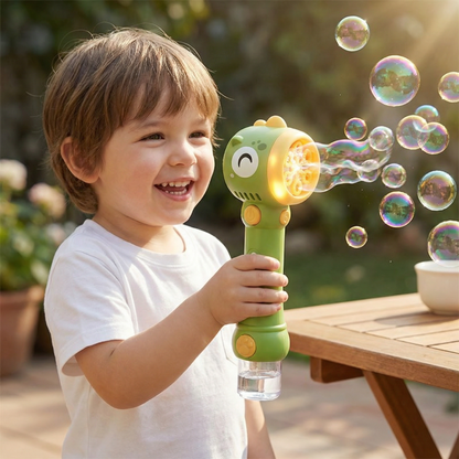 Light-Up Bubble Wand for Kids – Automatic Bubble Maker