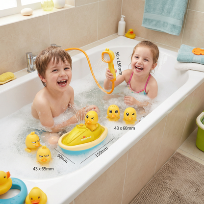 Sprinkling Bath Ducks