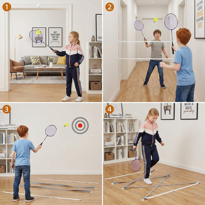 Indoor Badminton Set