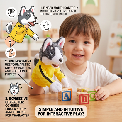 Boxing Husky Funny Kids Toy