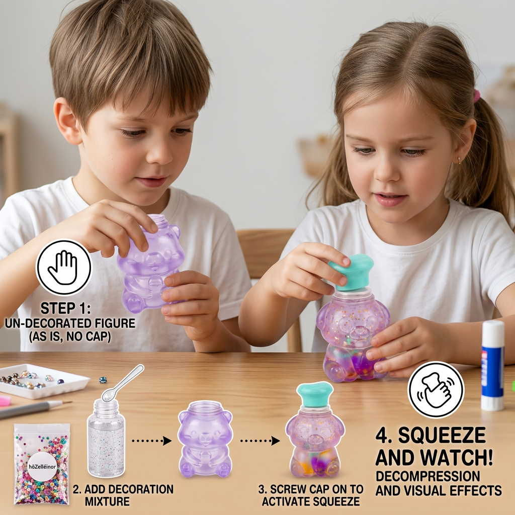 DIY Creative Stress Relief Squishy Maker Kit