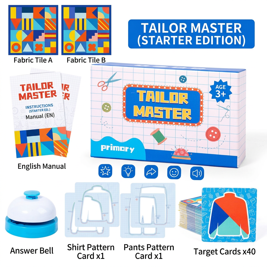 Tailor Master Shape Matching Puzzle Game