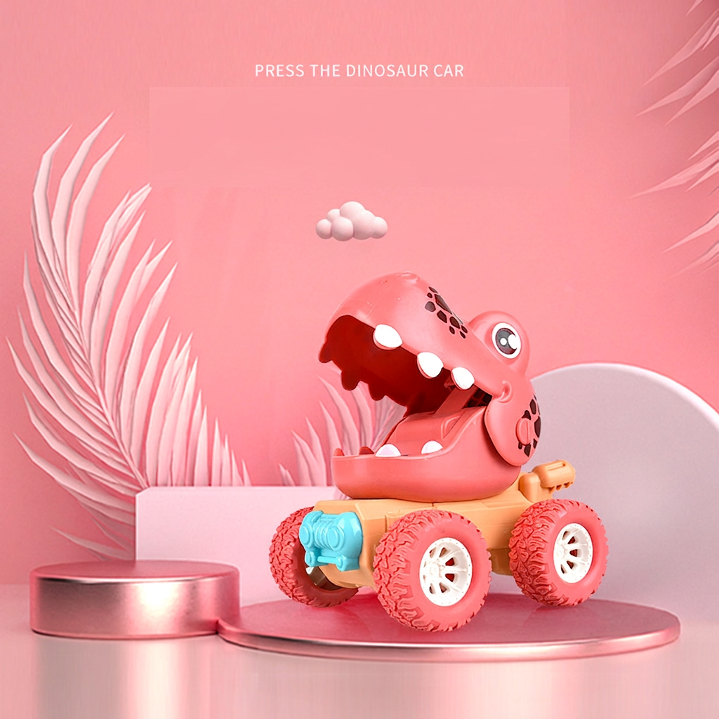 PUSH & DRIVE – DINO MONSTER TRUCKS