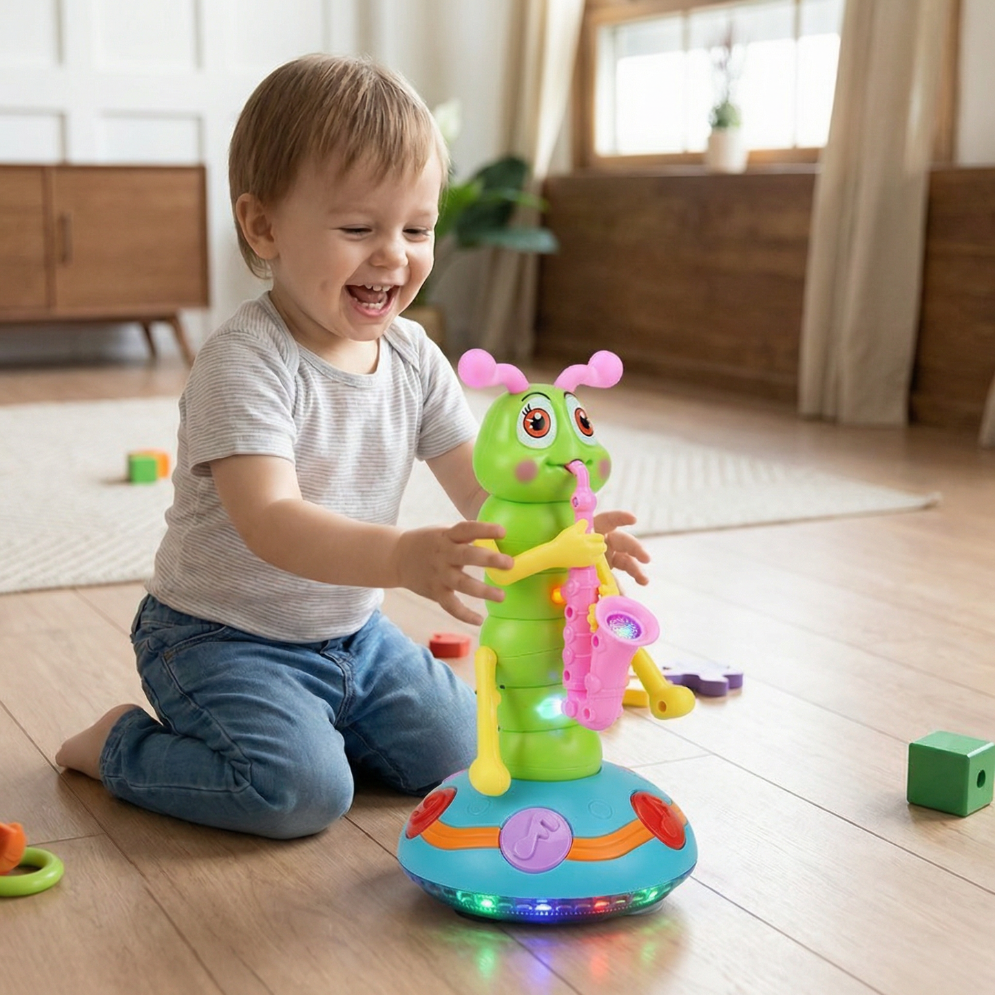 Dancing Saxophone Caterpillar
