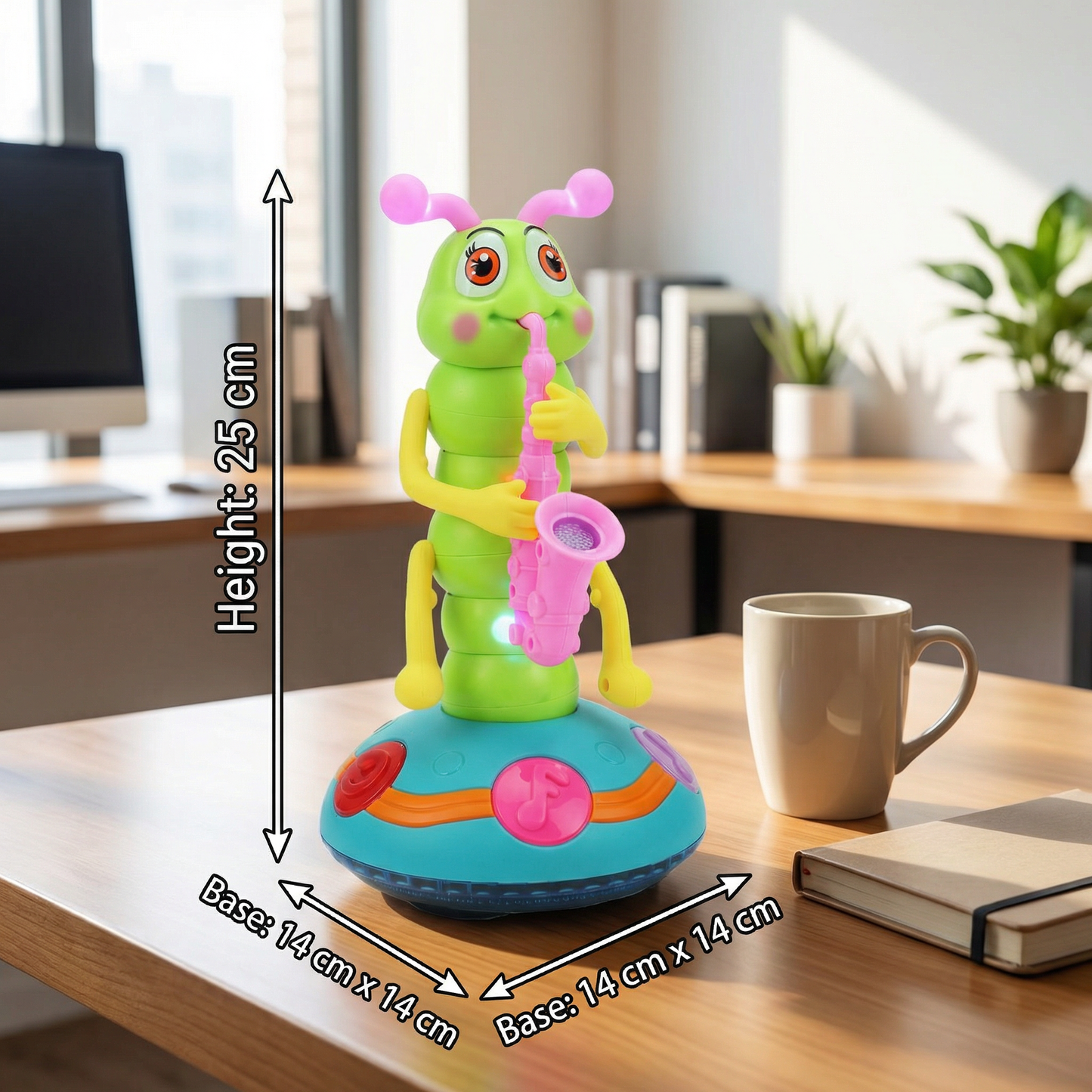 Dancing Saxophone Caterpillar