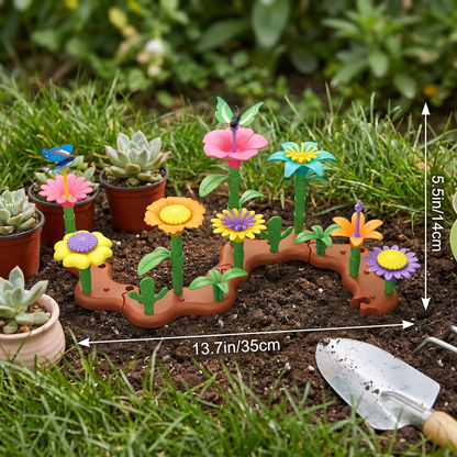 Flower Garden Building Toy for Kids – Creative Planting & Learning Playset for Little Gardeners