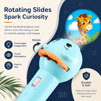 Kids’ Bedtime Story Projection Flashlight