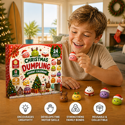 Mini Dumpling Squishy Toy Advent Calendar