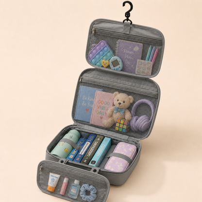 Family Travel Organiser Bag for Toys & Everyday Essentials