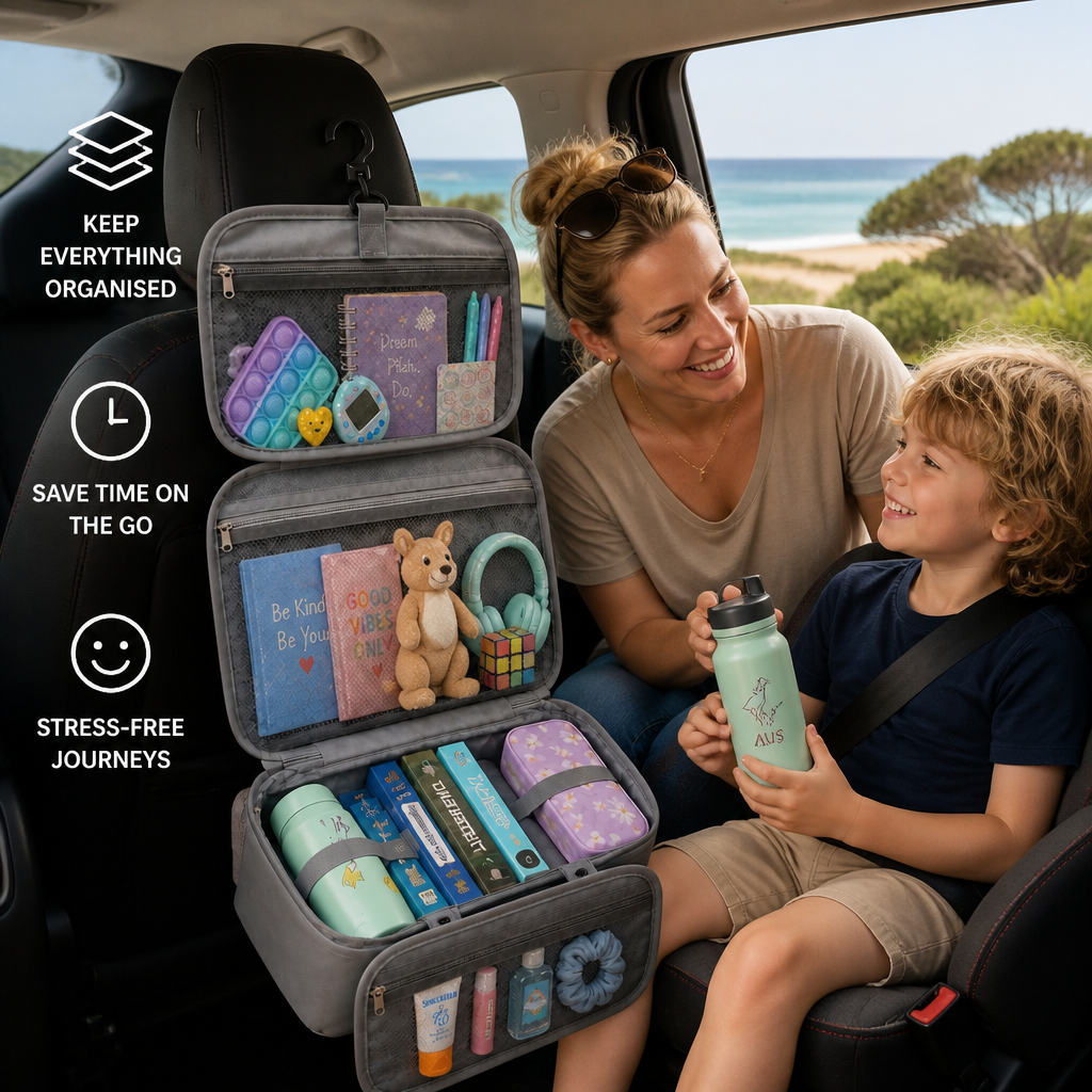 Family Travel Organiser Bag for Toys & Everyday Essentials