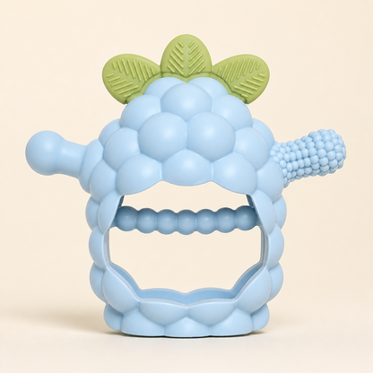 Easy-Grip Multi-Textured Silicone Baby Teether (3+ Months)