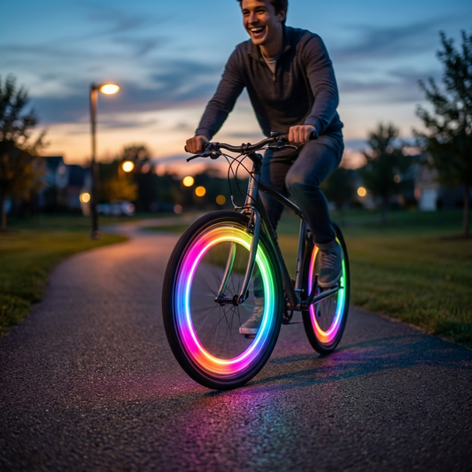 Colorful LED Bicycle Wheel Spoke Lights