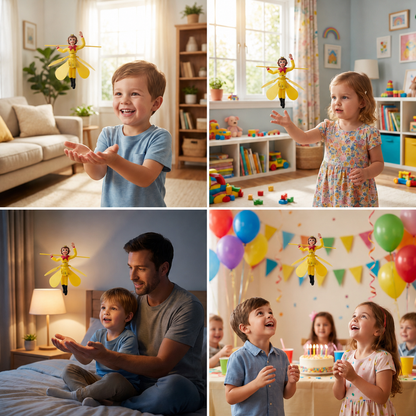 Interactive Flying Monkey Toy with Motion Sensor & LED Lights
