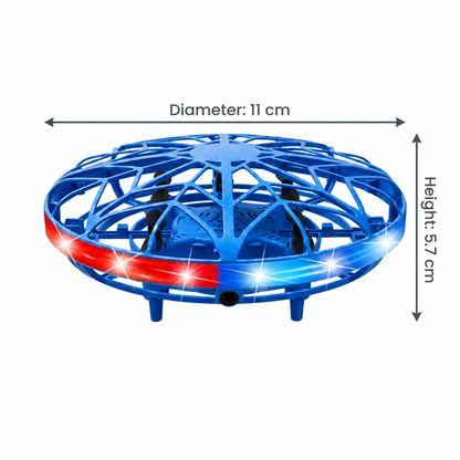 Motion-Sensing LED UFO Flying Drone