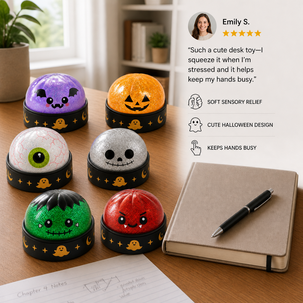 Halloween Dumpling Squishy Stress Relief Toys