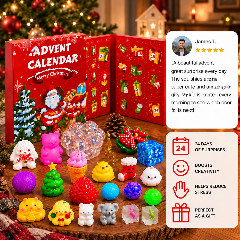 24-Days Premium Squishy Advent Calendar