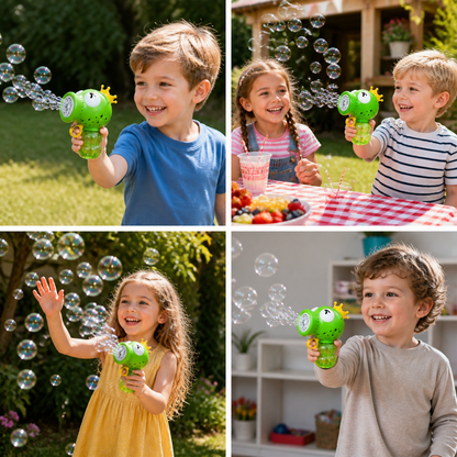 Cute Automatic Bubble Machine – Electric Bubble Blower for Kids