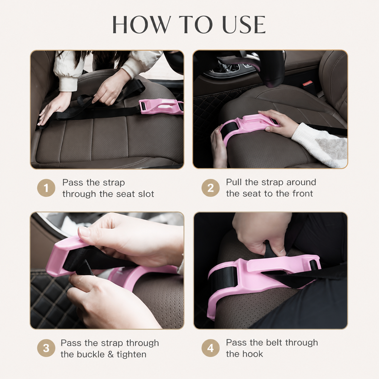 Car Travel Maternity Belly Support Strap – Adjustable & Comfortable Pregnancy Support
