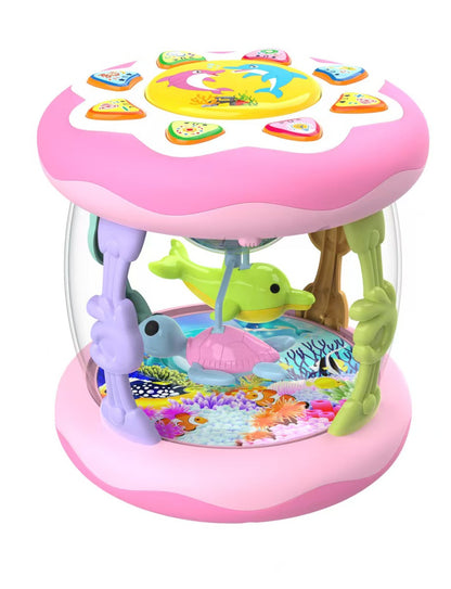 Interactive Musical Toy with Lights – Montessori Sensory & Soothing Lullaby Toy